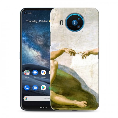 Дизайнерский силиконовый чехол для Nokia 8.3