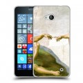 Дизайнерский пластиковый чехол для Microsoft Lumia 640