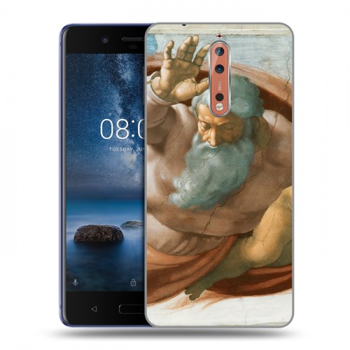 Дизайнерский пластиковый чехол для Nokia 8