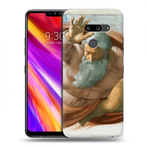 Дизайнерский пластиковый чехол для LG G8 ThinQ