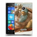 Дизайнерский пластиковый чехол для Microsoft Lumia 435