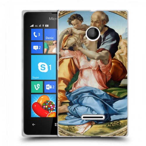 Дизайнерский пластиковый чехол для Microsoft Lumia 435