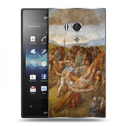 Дизайнерский пластиковый чехол для Sony Xperia acro S