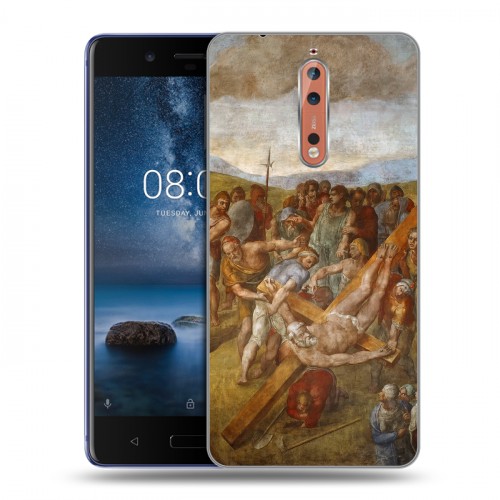 Дизайнерский пластиковый чехол для Nokia 8