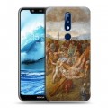 Дизайнерский силиконовый чехол для Nokia 5.1 Plus