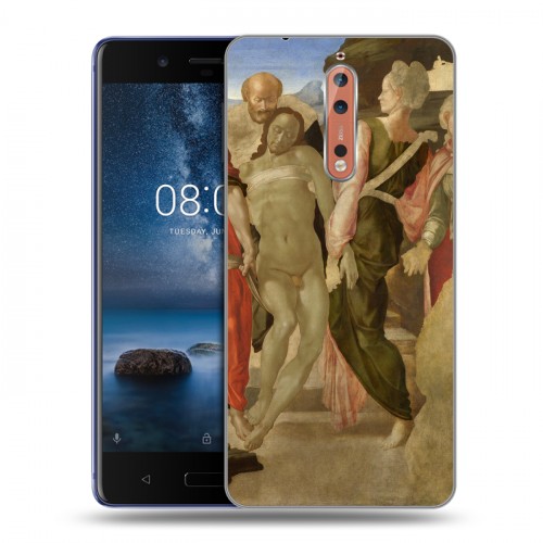 Дизайнерский пластиковый чехол для Nokia 8