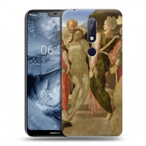 Дизайнерский силиконовый чехол для Nokia 6.1 Plus