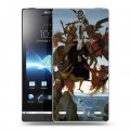 Дизайнерский пластиковый чехол для Sony Xperia S