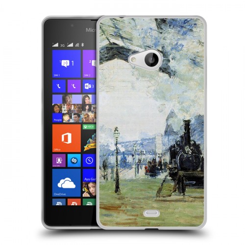 Дизайнерский пластиковый чехол для Microsoft Lumia 540