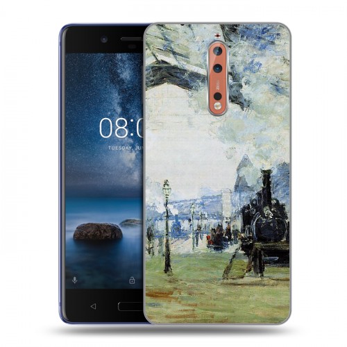 Дизайнерский пластиковый чехол для Nokia 8