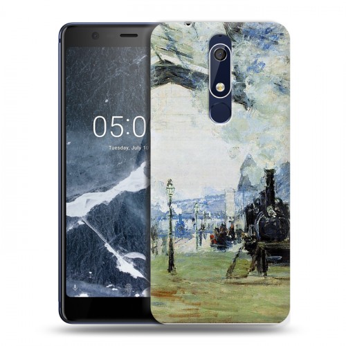 Дизайнерский пластиковый чехол для Nokia 5.1