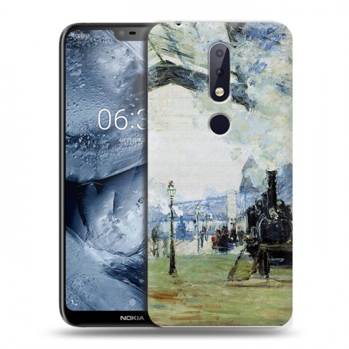 Дизайнерский силиконовый чехол для Nokia 6.1 Plus