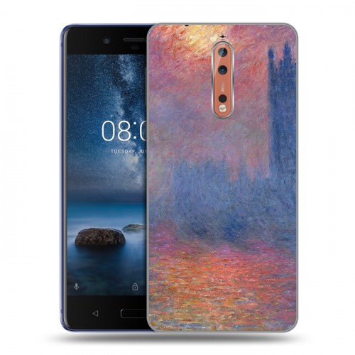 Дизайнерский пластиковый чехол для Nokia 8