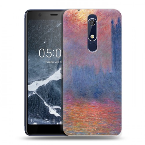 Дизайнерский пластиковый чехол для Nokia 5.1