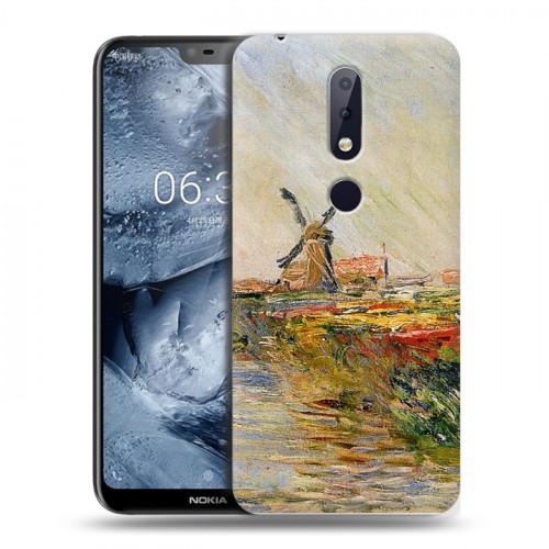 Дизайнерский силиконовый чехол для Nokia 6.1 Plus