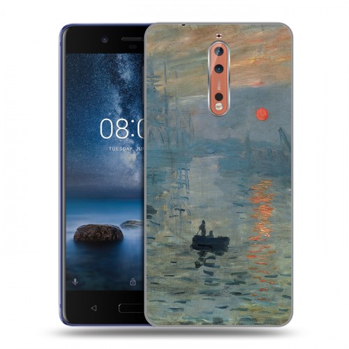 Дизайнерский пластиковый чехол для Nokia 8