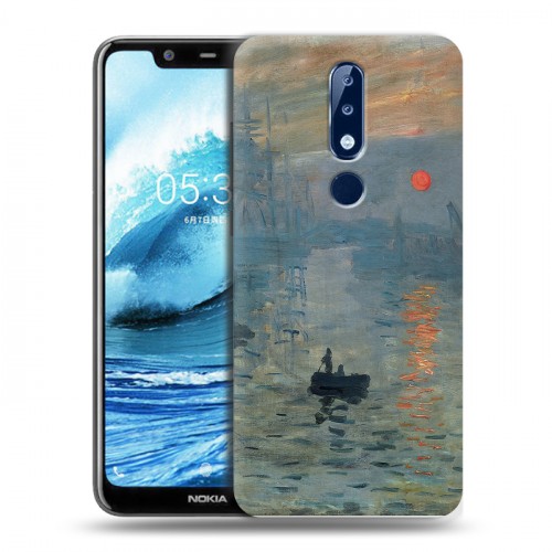 Дизайнерский силиконовый чехол для Nokia 5.1 Plus