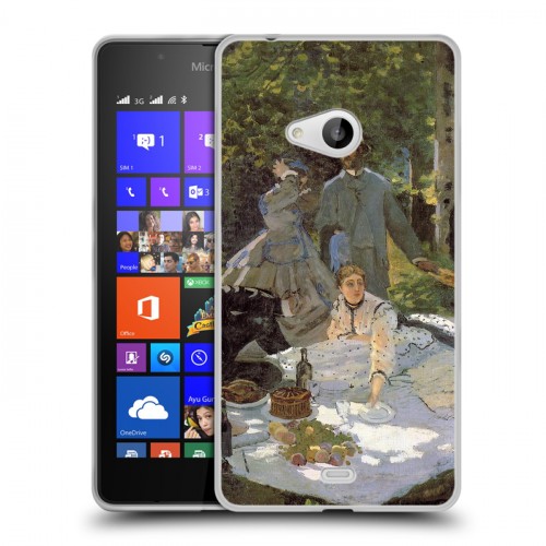 Дизайнерский пластиковый чехол для Microsoft Lumia 540