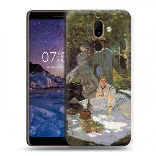 Дизайнерский пластиковый чехол для Nokia 7 Plus