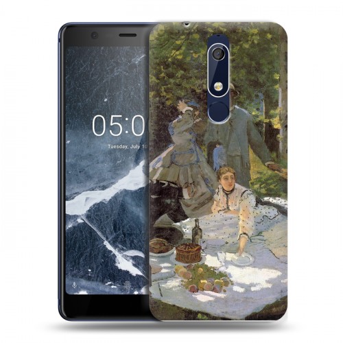 Дизайнерский пластиковый чехол для Nokia 5.1