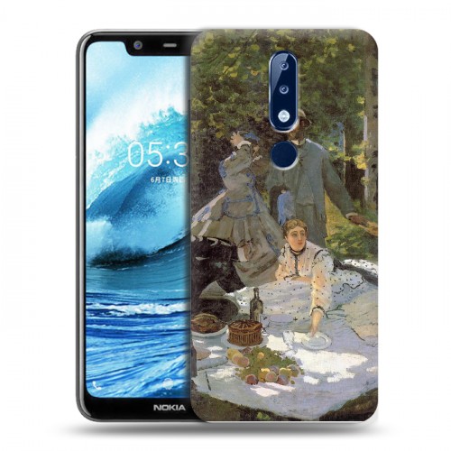 Дизайнерский силиконовый чехол для Nokia 5.1 Plus