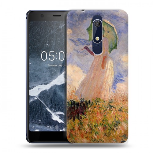 Дизайнерский пластиковый чехол для Nokia 5.1