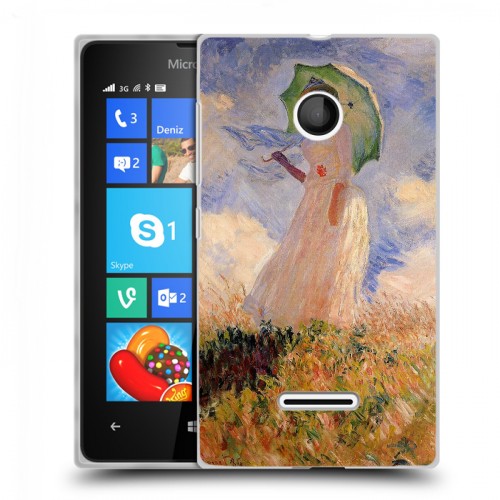 Дизайнерский пластиковый чехол для Microsoft Lumia 435