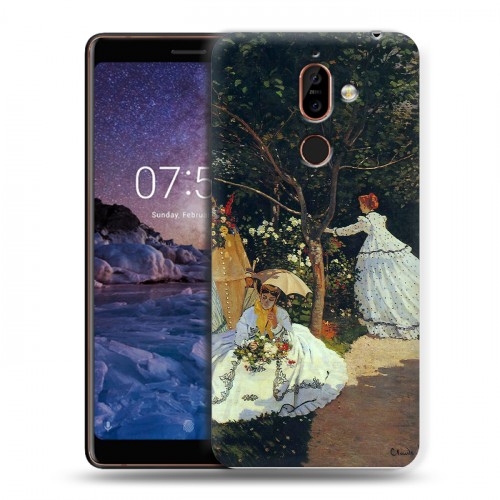 Дизайнерский пластиковый чехол для Nokia 7 Plus