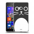 Дизайнерский пластиковый чехол для Microsoft Lumia 540 Эмоциональные морды