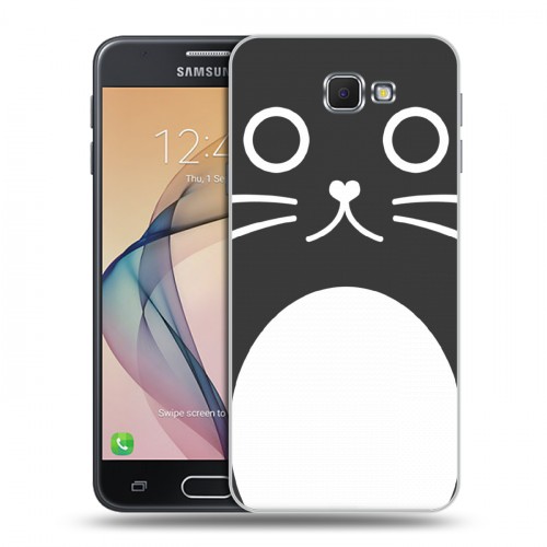 Дизайнерский пластиковый чехол для Samsung Galaxy J5 Prime Эмоциональные морды