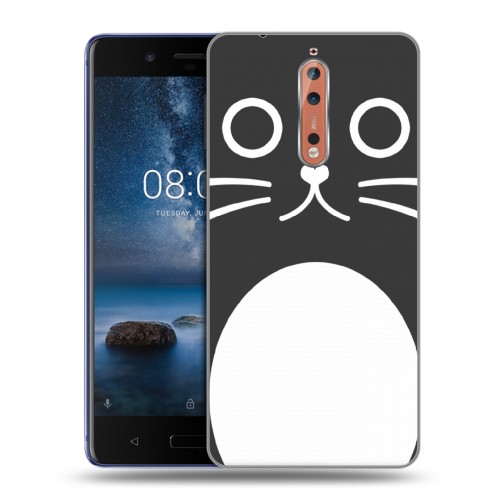 Дизайнерский пластиковый чехол для Nokia 8 Эмоциональные морды