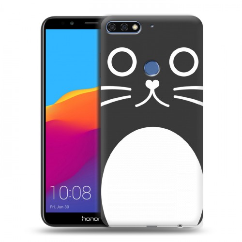 Дизайнерский пластиковый чехол для Huawei Honor 7C Pro Эмоциональные морды