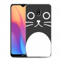 Дизайнерский силиконовый с усиленными углами чехол для Xiaomi RedMi 8A Эмоциональные морды