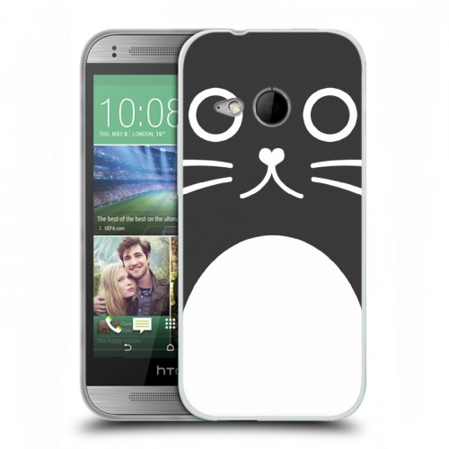 Дизайнерский пластиковый чехол для HTC One mini 2 Эмоциональные морды