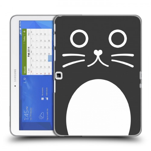 Дизайнерский силиконовый чехол для Samsung Galaxy Tab 4 10.1 Эмоциональные морды
