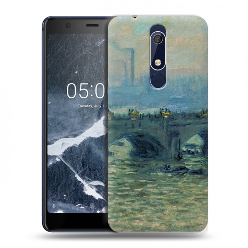 Дизайнерский пластиковый чехол для Nokia 5.1