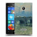 Дизайнерский пластиковый чехол для Microsoft Lumia 435