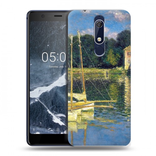 Дизайнерский пластиковый чехол для Nokia 5.1