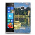 Дизайнерский пластиковый чехол для Microsoft Lumia 435