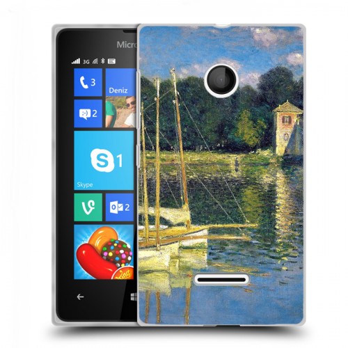 Дизайнерский пластиковый чехол для Microsoft Lumia 435