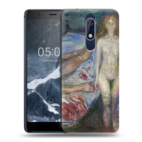 Дизайнерский пластиковый чехол для Nokia 5.1