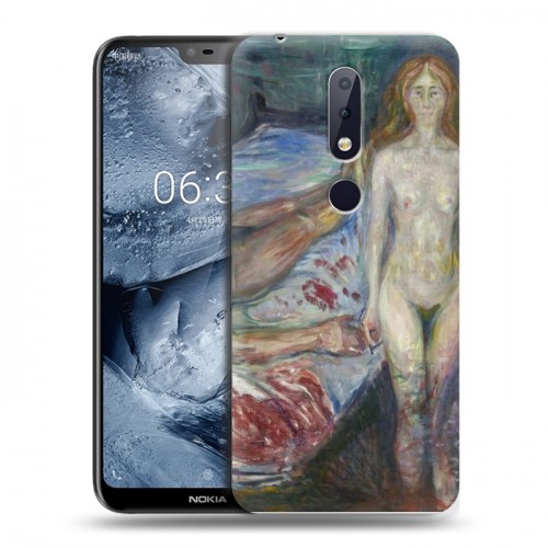 Дизайнерский пластиковый чехол для Nokia 6.1 Plus