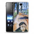 Дизайнерский пластиковый чехол для Sony Xperia TX