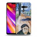 Дизайнерский пластиковый чехол для LG G8 ThinQ