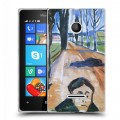 Дизайнерский пластиковый чехол для Microsoft Lumia 435