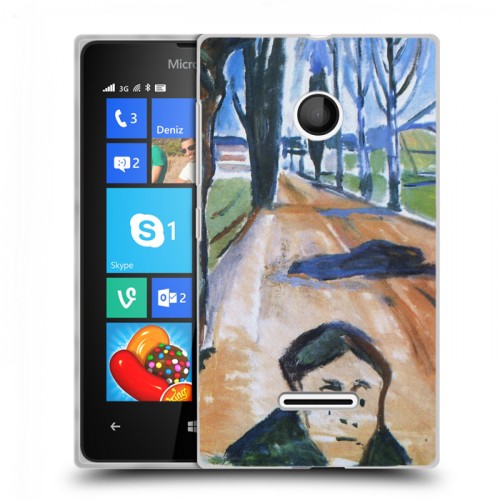 Дизайнерский пластиковый чехол для Microsoft Lumia 435