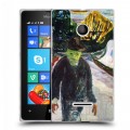 Дизайнерский пластиковый чехол для Microsoft Lumia 435