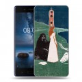 Дизайнерский пластиковый чехол для Nokia 8