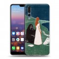 Дизайнерский силиконовый с усиленными углами чехол для Huawei P20 Pro