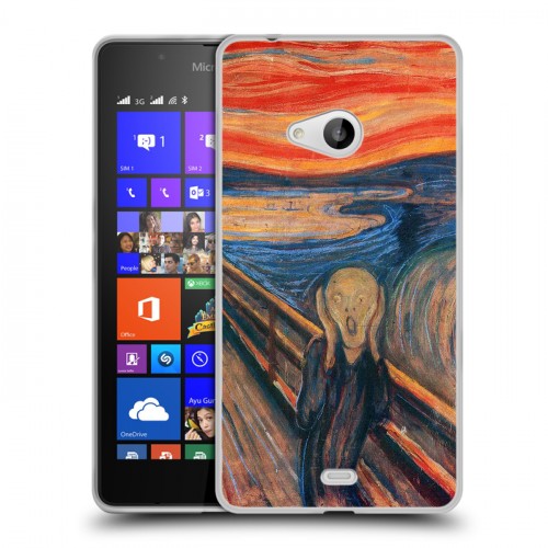 Дизайнерский пластиковый чехол для Microsoft Lumia 540